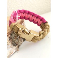 Armband_Paracord_Tricolor Pink